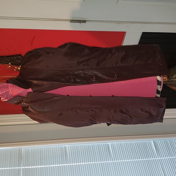 FF 💘🖤💘 REACTION KENNETH COLE BROWN SMALL JACKET COAT - Picture 11 of 12